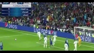 الهدف الثاني لريال مدريد امام فولفسبورغ كريستيانو رونالدو بتاريخ 1242016