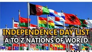 National Independence days of all countries in the world   ep_2