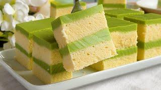 Pandan Agar-agar Jelly Cake  香兰千层蛋糕 香兰果冻蛋糕