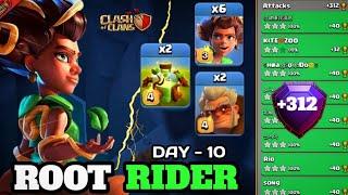 OP Spam with Root raider Valkyrie Druid Overgrowth spellTH16 Attack strategy clash of clans