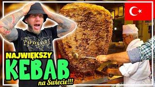 #4 NAJWIĘKSZY KEBAB na ŚWIECIE - Stambuł Turecka kuchnia i STREET FOOD 4K