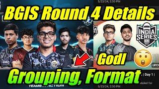 BGIS Round 4 Details  Godl Match  Grouping Format  News 