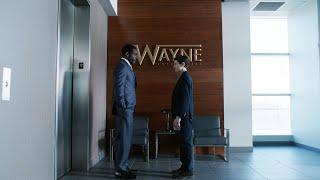 Bruce Wayne Meets Lucius Fox Gotham TV Series