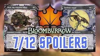 Bloomburrow 712 Spoilers - Snail Bombs Bat Bob Another Frog Legendary