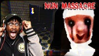 NOTHING COULD PREPARE ME FOR THIS NUN MASSACRE  Nun Massacre Game