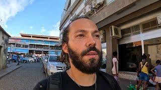 Il ny a que des femmes sur cette ile Praia Cap Vert 