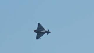 The Typhoon at the Riviera Airshow 2024