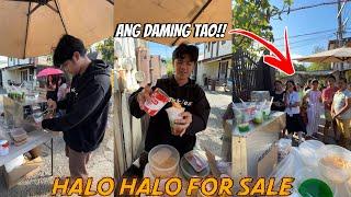 NAG BENTA AKO NG HALO HALO GAMIT ANG SNOW MACHINE KOGRABE DINUMOG AKO NG CUSTOMER