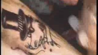 Ed Hardys tattoo -  from Stoney Knows How - www.docfilm.com