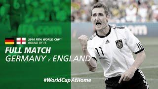 Germany v England  2010 FIFA World Cup  Full Match