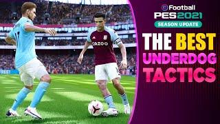 PES 2021  BEST WEAK TEAM TACTICS