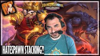 HATESPAWN STACKING? - Hearthstone Battlegrounds