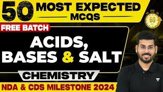 Acids Bases and Salts  Chemistry  UPSC NDA-2 & CDS-2 2024  Amandeep Singh