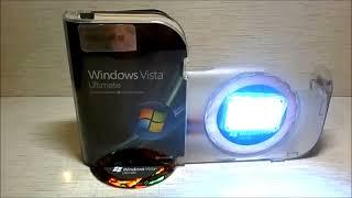 СВЕТИЛЬНИК из под коробки Windows Vista