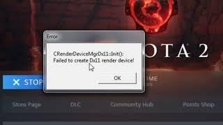 FIXED CRenderDeviceMgrDx11Init Failed to create Dx11 render device