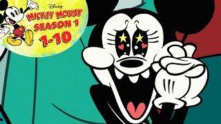 A Mickey Mouse Cartoon  Season 1 Episodes 1-10  Disney Shorts