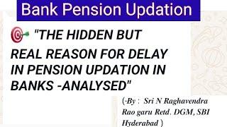 Bank Pension Updation