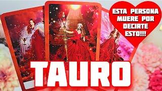 TAURO ️ ESTE HOMBRE FALLECE ️ SE MUERE DE GANAS POR TI  HOROSCOPO #TAURO HOY TAROT AMOR