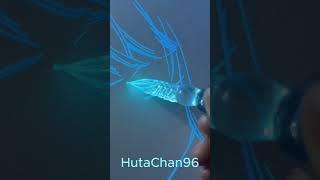 Have you ever try Noctilucent Glass Pen?  #shorts #hutachan