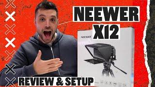 Produce Pro-Level Videos with Neewer X12 Teleprompter