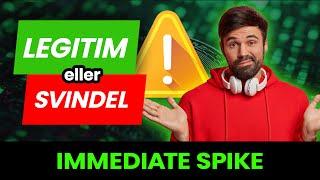 Immediate Spike Svindel ️ eller Legitimt  Immediate Spike Anmeldelse 2024 Svindel avslørt  