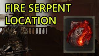 Fire Serpent Location Elden Ring DLC Shadow of the Erdtree How to Get Fire Serpent Incantation