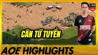 Chim Sẻ Đi Nắng ĐỐI ĐẦU VỚI 4 TUYỂN - KO THỂ TIN NỔI  AoE Highlights #aoe