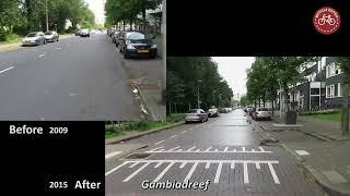 Upgraded streets in Utrecht