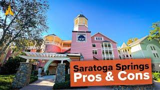 Disney’s Saratoga Springs Resort & Spa  Room Tour & Walkthrough