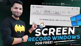 How to Record Screen on Windows 11 for FREE 2024 Record Windows 11 Screen