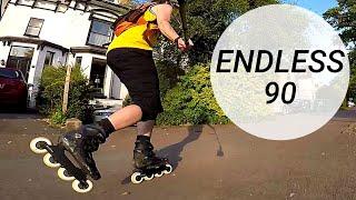 Inline skating the Endless 90 frame - why? and a few details