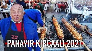 Kırcaali Panayır   Bulgaristan 2021  Kuzular Tavuklar Dönüyor - Kebapçeler Pişiyor 