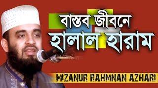 হালাল হারাম নিয়ে ভাবছেন  Mizanur Rahman azhari । Rose Tv24 Presents