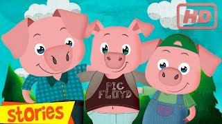 THREE LITTLE PIGS story for children - Clap Clap Kids fairy tales and songs for kids