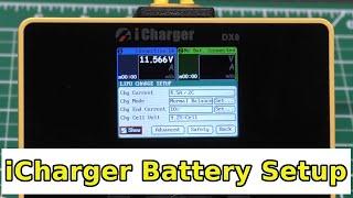 iCharger Battery Profile Settings Explained