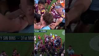 Haumole Olakau’atu has been evicted from the field by NRL officials   #9WWOS #NRL #Origin