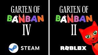 Когда выйдет САДИК БАНБАН 4 + ТИЗЕР  Garten of Banban 4  + ГАРТЕН ОФ БАНБАН 2 в роблокс.