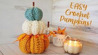  EASY CROCHET Fall Pumpkins Beginner Friendly CROCHET