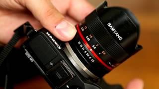 Samyang 8mm f2.8 UMC ii lens review with samples