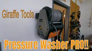 The Best Or Worst Wall Mounted Pressure Washer? GrandFalls Pressure Washer Pro From Giraffe Tools