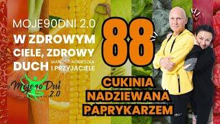 Cukinia nadziewana paprykarzem • Dzień 88 • Moje90dni