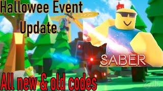 All Working Codes Of Saber Simulator Roblox Oct 2020