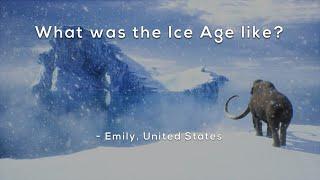 What was the Ice Age like?