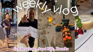 Weekly Vlog Grown & Sexy Chat + Surprise Celebration + Nerf Prank Spring Break Activities More