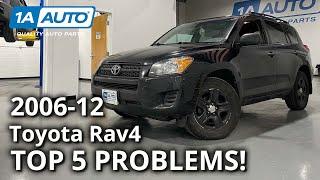 Top 5 Problems Toyota RAV4 SUV 3rd Generation 2006-2012