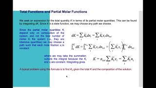 Thermodynamics of Solution Part 2