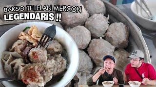 MELEDAK  BAKSO TETELAN MERCON LEGENDARIS  BAKSO GANGSAR BLITAR