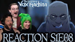 The Gnarliest Percy Kill Yet  The Legend of Vox Machina S1x8 REACTION