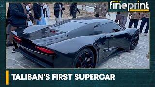 WION Fineprint  Afghanistan Taliban unveils first supercar designed and made in the country