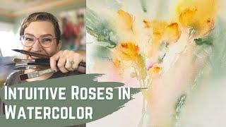 Miniature Roses in Watercolor 30 Minute Painting Lesson with Angela Fehr